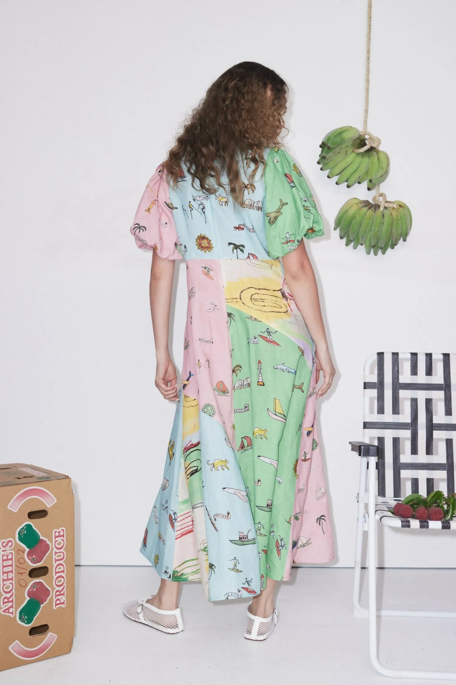Alemais Jet Midi Dress 14 & 16