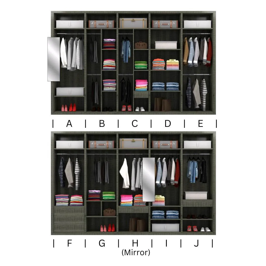 Amity Modular Wardrobe A03