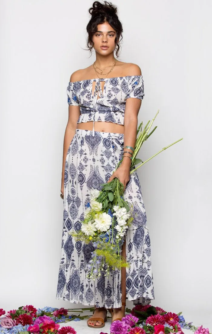 ANDREA WRAP SKIRT