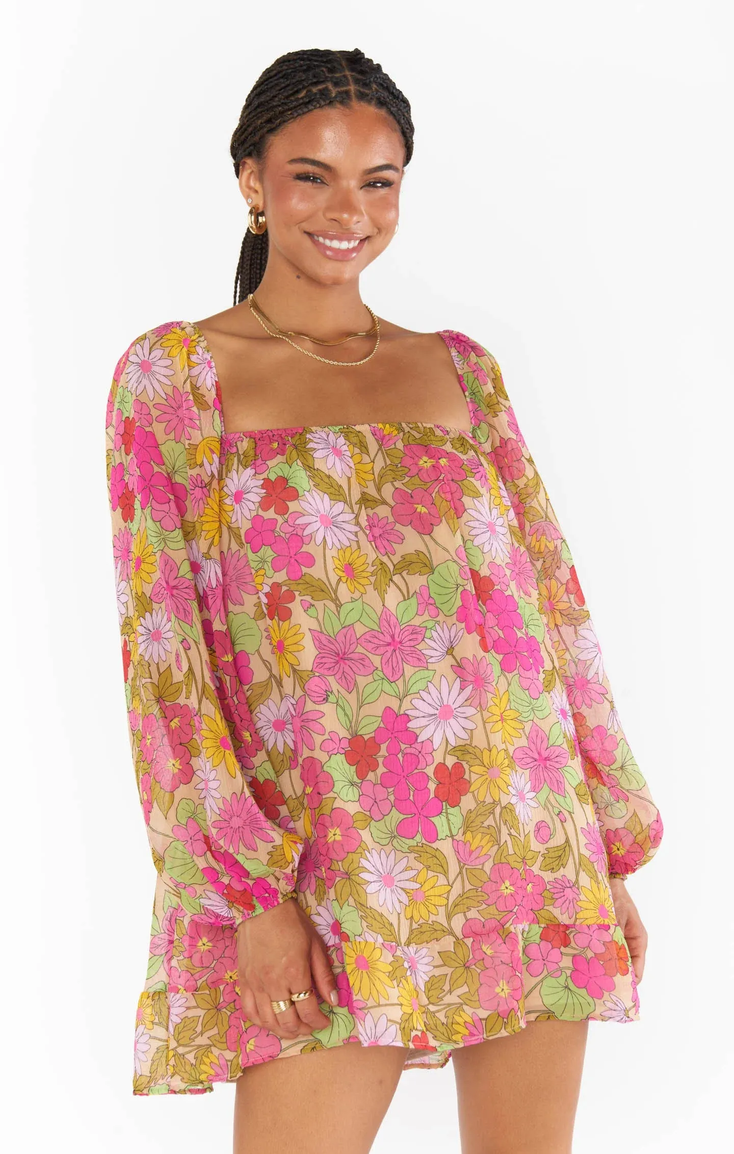 Briar Mini Dress-Carnaby Floral