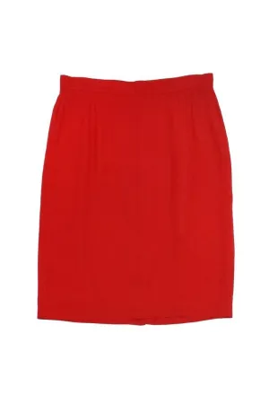 Donna Karan - Red Pencil Skirt Sz 12