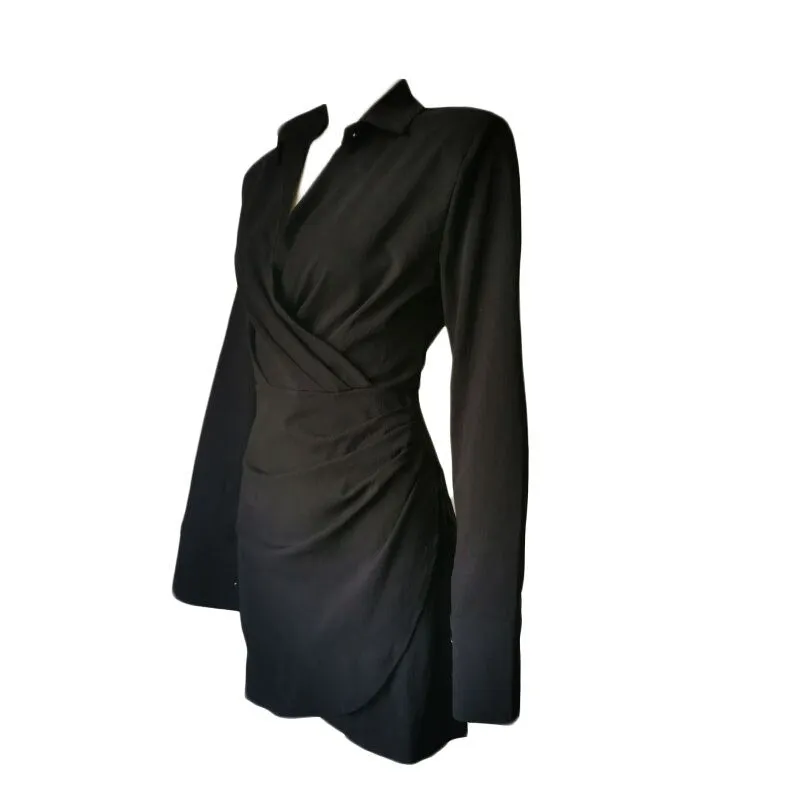 FLYTONN-Sexy spring and summer dresses, party dresses, graduation gifts,Sienna Draped Dress