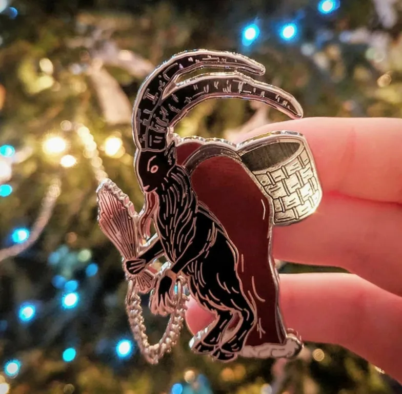 Gruss Vom Krampus - Enamel Pin