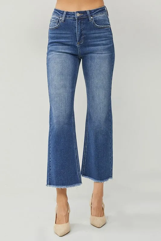 High Rise Ankle Jeans