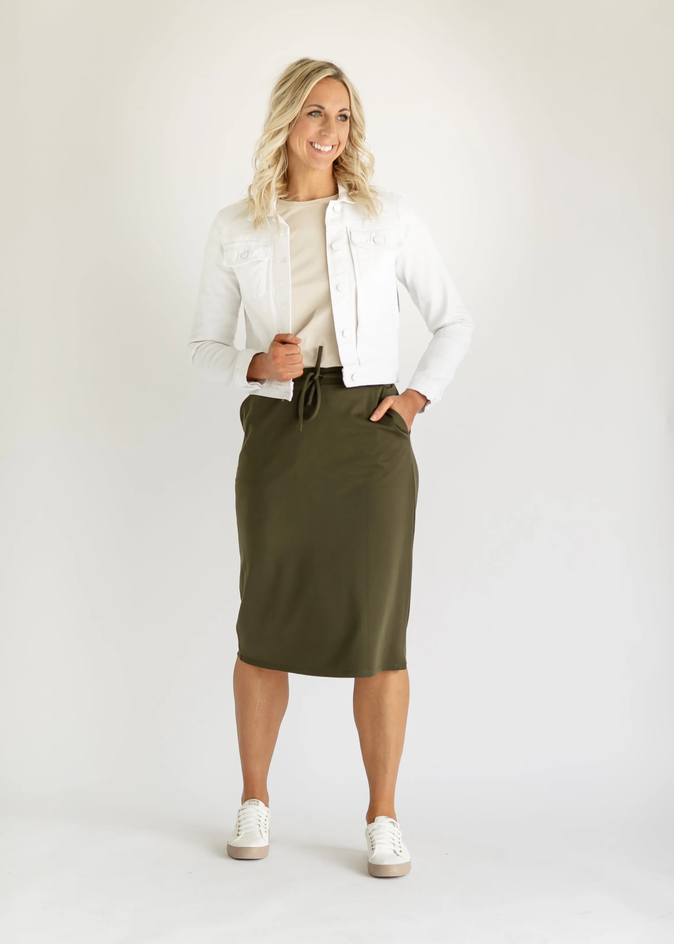 Jordan Knit Midi Skirt - FINAL SALE