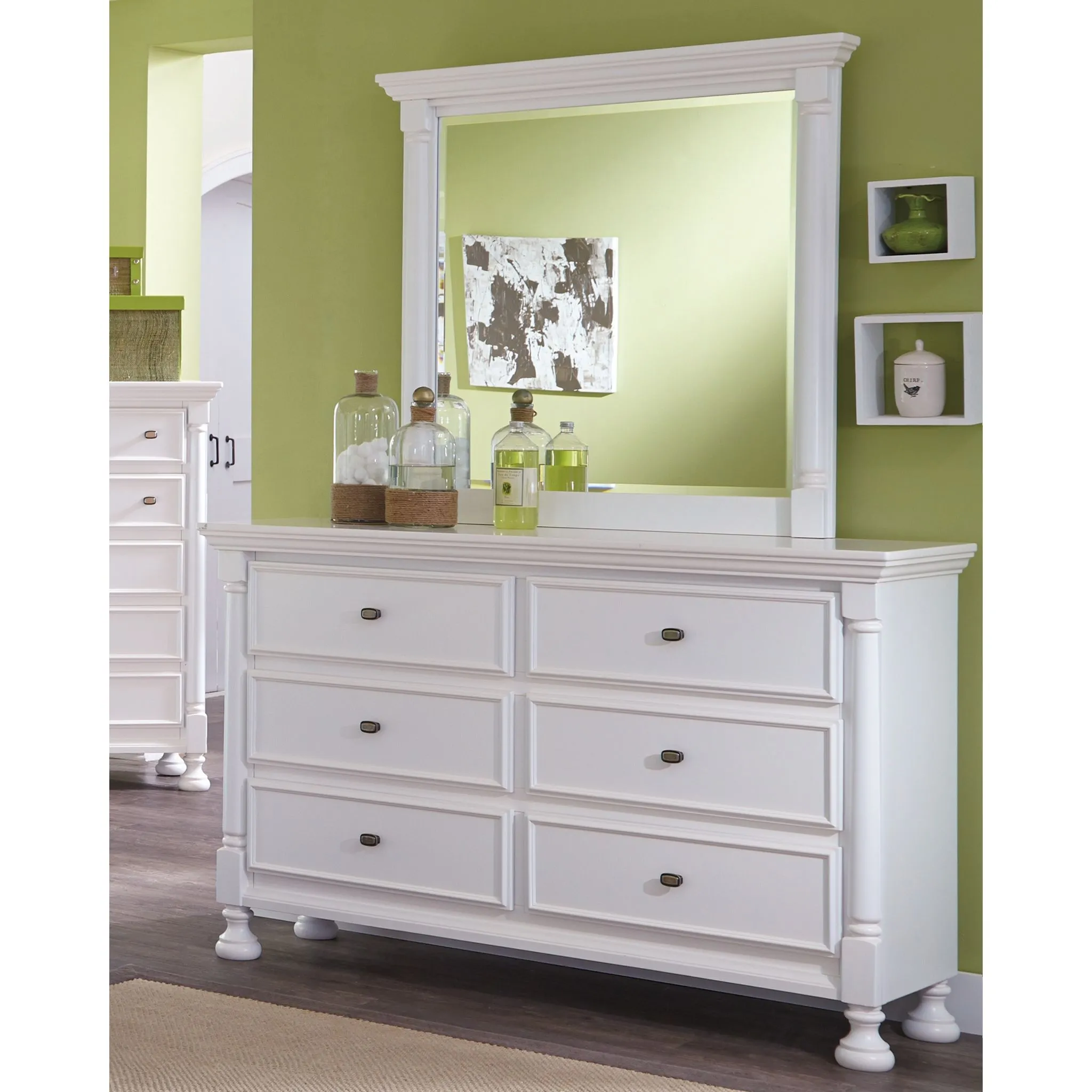 Kaslyn Dresser and Mirror