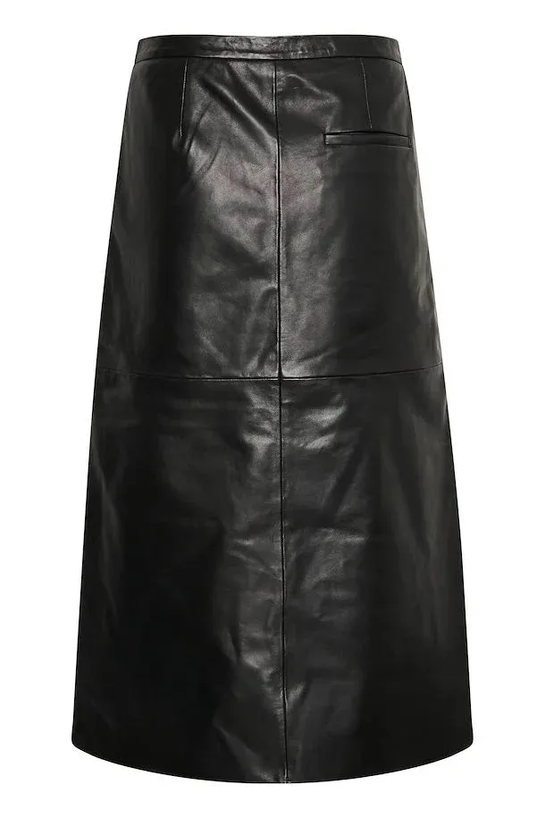Lori Leather Skirt