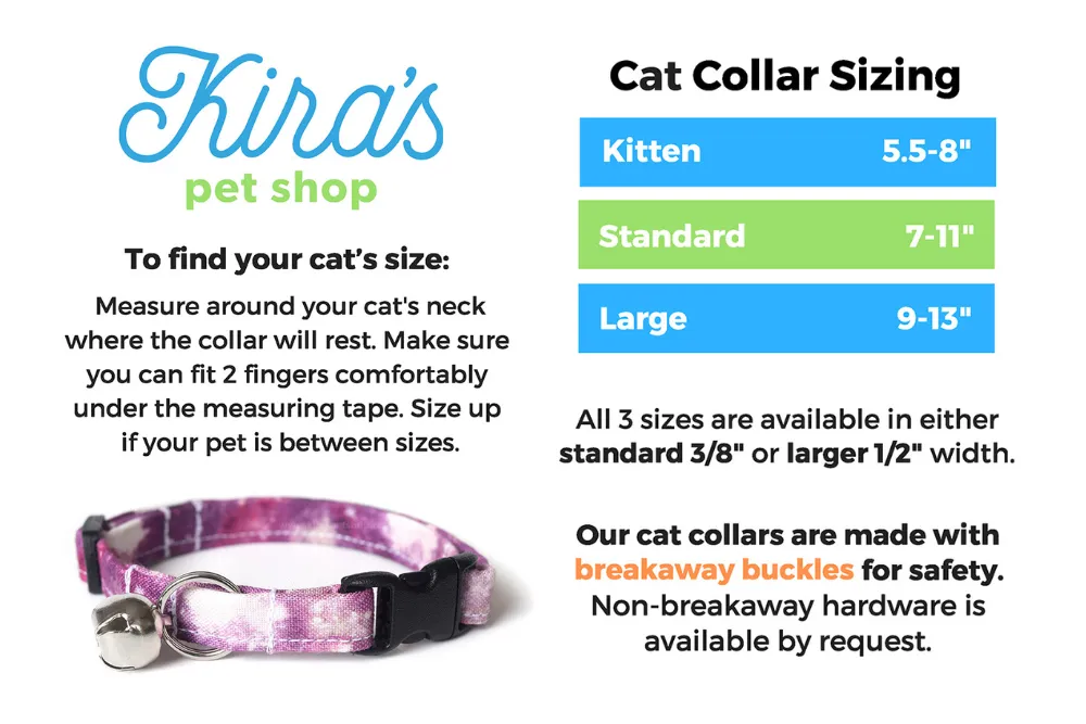 Red Fried Egg Cat Collar