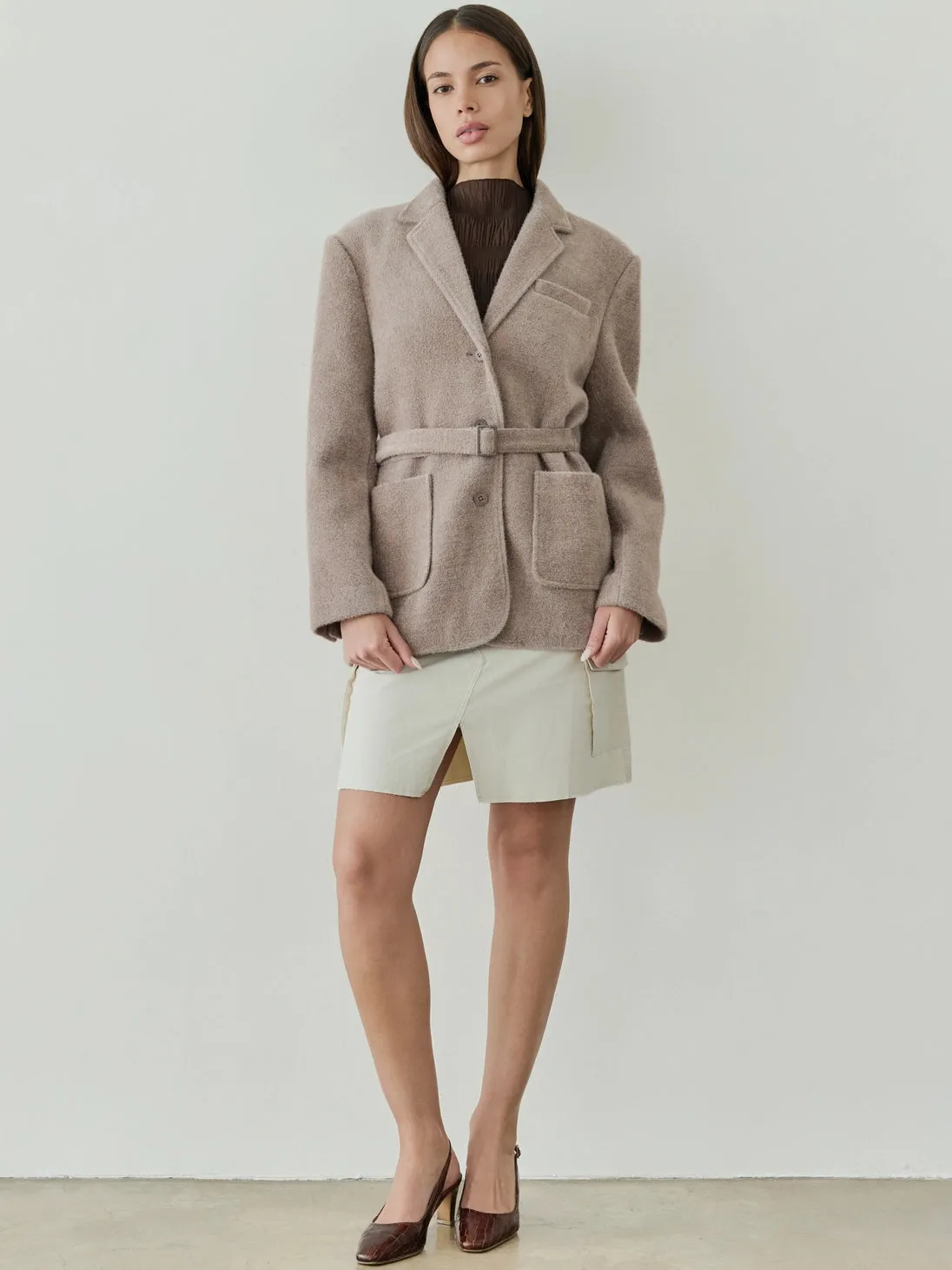 The Mercer Belted Blazer