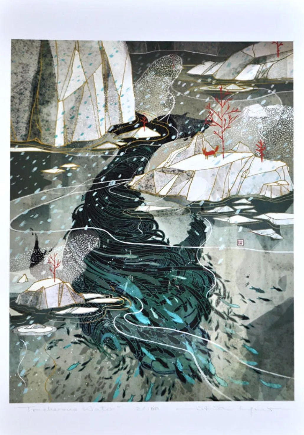 Treacherous Water Giclee Print by Victo Ngai